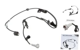 89516-60260 Taesayl Abs Wheel Speed Sensor Wiring Harness Front Right Compatible With 4runner 2010