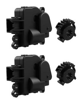 Takemyparts Hhbdawtke0617 2 Sets 604-045 Hvac Heater Blend Door Actuator With Gear Fit For Jeep Grand