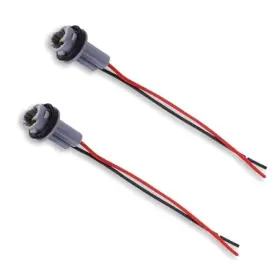 Teydpcz2405gy-2pcs-1 Teybouk 2 Pcs Brake Light Socket T10 T13 T15 Harness Tail Connector Car