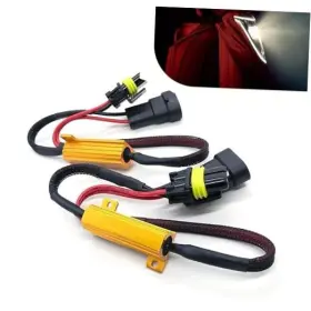 Teyjmq3311bl-2pc Teybouk 2 Pcs Car Light Decoder 9005 9006 Canbus Copper Wire Led Load