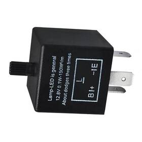 Titgoes Oessgq1701bl-1pc Car Led Flasher Relay Adjustable 3 Pin Turn Signal Fix Cf13 For