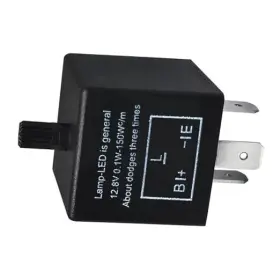 Oessgq1701bl-1pc Titgoes Car Led Flasher Relay Adjustable 3 Pin Turn Signal Fix Cf13 For