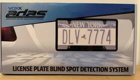 Voxx 044476135187 Acabsdlp License Plate Blind Spot Detection System Radar Sensors And Led
