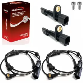 C02090044 Wbsteanaten Wbn Abs Wheel Speed Sensor 4pcs Front Rear Left And Right Compatible With Jeep 200