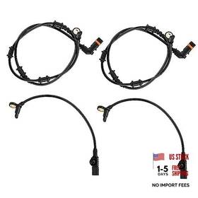 Wedoauto Wde08000018-4 4pcs Front Rear Abs Wheel Speed Sensor Set Fit For Mercedes-benz Gl320 Gl350