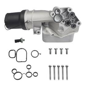 Xintu Xt030-1 Aluminum Engine Oil Filter Housing With Cooler And Sensor Mounting