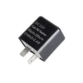 Yi Gao Parts 759838174703 2 Pin Flasher Relay 12v Flash Adjustable Compatible Led Electronic Fix Car