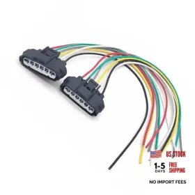 Yidljq3222bl-2pc Yidcidu 2pcs Automotive Dj7045a-3.5-21 Wiring Harness Plug 6-pin Tps Sensor Throttle