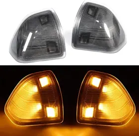 Ymhhefy 767270985627 Led Side Mirror Turn Signal Light Two Wire Left Driver Right Passenger Lamps Smo