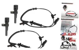Ys-1bcw-abs-31 Ysaekyeo 4pcs Front Rear Left Right Abs Wheel Speed Sensor Compatible With Dodge Ram