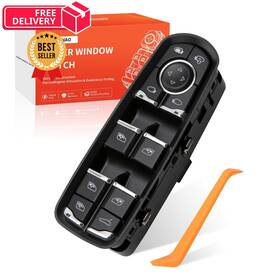 Yuanchao Pws-mb-01 Master Power Window Switch Compatible With For 2015-2018 Porsche Macan