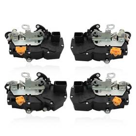 Yunnergo Ne-680321-109846-er 4 Pcs Front And Rear Door Lock Actuators Compatible With Tahoe Avalanche Silverado