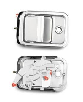 Yunshuus 760-5205 Front Driver Side Exterior Door Handle Fit For Freightliner Classic/