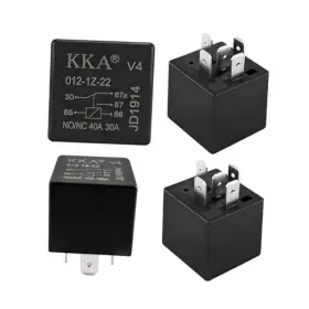 Qph-g-3046 Yupikji 4pcs Car 5 Pin Socket Relay Automotive 40a 12v Auto Starter Dc Relays