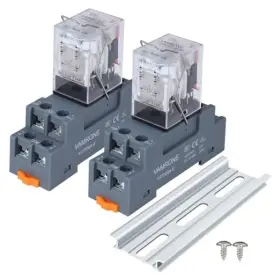 Yyuan 738629962682 Electromagnetic Power Relay 8-pin 10 Amp 24v Ac 8pin-10a-2pcs