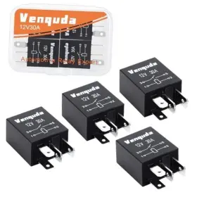 Jrx-001f Zhenbaoshopus 4 Pin 12v30a Relay Fuel Pump Starter Car Relays Fan
