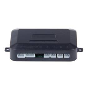 Zone Tech 008678905245 Universal Car Led Parking Sensor 4 Sensors System - Black