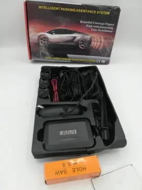 Ps0001 Zone Tech New 4 Parking Sensors Led Display Car Reverse Backup Radar System