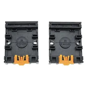 Relaysm-8-2 Zzhxsm 2pcs 8 Pins Relay Socket Black Round 8p Module For Mk2p Cmk2p