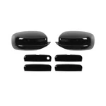 Dswsq Black Exterior Side View Mirror Covers Caps & Door Handle New. Price: $75.75.