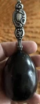 Nice Antique Victorian Mauser Co Sterling Silver Repousse Sock Darner Egg Sewing. Price: $39.99.