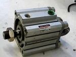 Smc Corp Pneumatic Compact Lqa Cylinder CDQ2D63-35DCM Used. Price: $54.99.