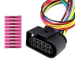 Lizapus 10-PIN Front Headlights Connector Compatible With Volkswagen Jetta New. Price: $27.53.