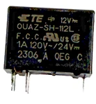 Te Connectivity OUAZ-SH-112L 12VDC 1A Spdt 5-PIN Miniature Pcb Signal Relay New. Price: $9.99.