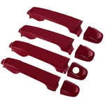 4X Exterior Door Handles Front / Rear Kit Fit 2012-2017 Toyota Camry Outside Red New. Price: $34.40.