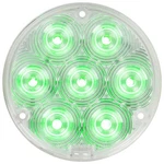 Grand General 4 1/8 Inch Fleet Light With # 1157 Plug - Green Led Clear Lens New. Price: $22.49.