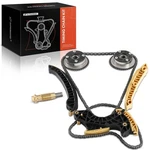 A-premium Engine Timing Chain Kit W/camshaft Adjusters & Guide Fits 4CYL 1.8... New. Price: $293.88.