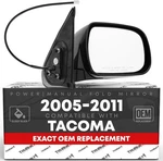 Passenger Side Mirror Replacement Compatible With 2005-2011 Toyota Tacoma New. Price: $89.90.