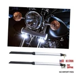 2PCS Flexible Motorcycle Led Turn Signal Light, Bright Vehicle Fork White New. Price: $17.11.