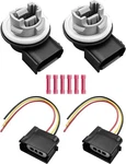 2U5Z-13411-DA Turn Signal Brake Light Socket Harness 2PCS Ford F150 Lincoln New. Price: $23.39.