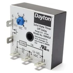 Dayton 5WML8 Single Function Encapsulated Timing Relay, 12-125VDC New. Price: $29.95.