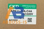 1PC New Ckd Solenoid Valve APK11-20A-C4A-AC220V. Price: $272.50.