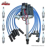 Hei Distributor Set W/coil, Spark Plugs, & Wires For 1985-2007 Gm 262 4.3L V6 New. Price: $148.50.