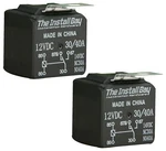 Lot Install Bay RL3040 Single Pole Double Throw Spdt / Amp 12VDC Relays New. Price: $13.95.