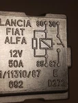 Lancia Fiat Alfa 4-PIN Black Relay 1/11310/87 Working Order Used. Price: $19.47.