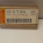 Sandvik Coromant Ccgx 09 T3 04-AL, 3(2.5)1-AL Grade: 1810 Lot 765 New. Price: $36.46.