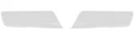 Gloss White Rear Bumper Overlay Cap Cover / 2015-2020 Ford F150 No-sensor New. Price: $139.95.