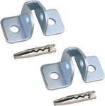 2 Door Check Bracket And Pin Front Rear Driver Passenger Pieces, Silver New. Price: $16.57.