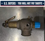 Kunkle 912BFEM03-KE Safety Relief Valve, Bronze, X Female Npt, Inch Inlet New. Price: $249.73.