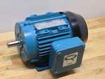 Brook Crompton Motor 080W000068, 0.75 Hp, 1700 Rpm, 230/460VAC, 3PH, W-DA80ME New. Price: $225.00.
