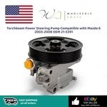 Torchbeam Power Steering Pump Compatible With Ma-z-da 6 2003-2008, Car New. Price: $89.99.