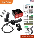 Mini Bike Throttle Assembly & Cable For Coleman 200CC Engines - Ergonomic Design New. Price: $26.99.