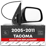 Passenger Side Mirror For Toyota Tacoma - Powered, Manual Folding, Convex Gla... New. Price: $57.94.
