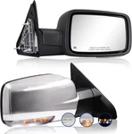 Side Mirror Compatible With Towing 2009-2018 Dodge Ram 1500 2010-18 New. Price: $299.99.