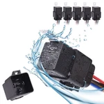 Pack 40/30 Amp Waterproof Relay Harness Set 12V 5-PIN Spdt Automotive New. Price: $35.99.