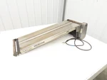 Dorner 6100 Series 12"W X 36"L Flat Belt Conveyor 115V 1PH End Drive 70FPM 900MM Used. Price: $399.99.